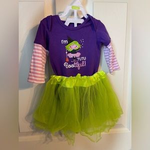 halloween infant girls outfit with tutu